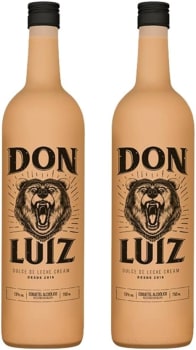 Licor De Doce De Leite Don Luiz 750ml - Dulce De Leche Cream - Kit 2