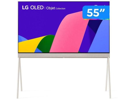 Smart TV 55” 4K UHD OLED Evo LG Posé 55LX1QPSA - 120Hz Wi-Fi Bluetooth Google Assistente 3 HDMI - TV 4K Ultra HD - Magazine OfertaespertaLogo LuLogo Magalu