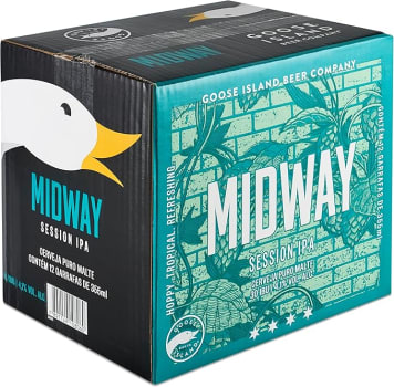 Pack de Goose Island Midway Nacional 355ML , 12 Unidades