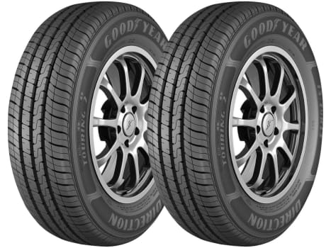 Kit 2 Pneus Aro 13” 175/70R13 Goodyear 82T - Touring