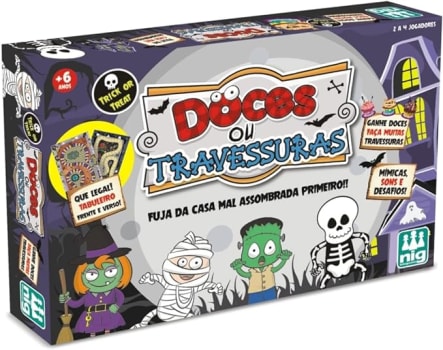 Jogo Doces ou Travessuras Nig Brinquedos