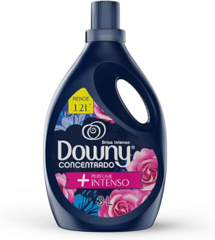 Downy Amaciante Concentrado Brisa Intenso Com Perfume Mais Intenso◊ Que Dura Por Mais Tempo* E Proteção Contra Maus Odores° 3L