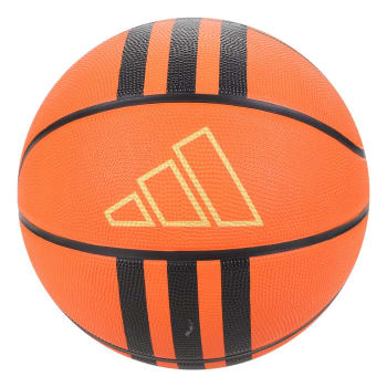 Bola Basquete Adidas 3 Listras - Preto+Dourado