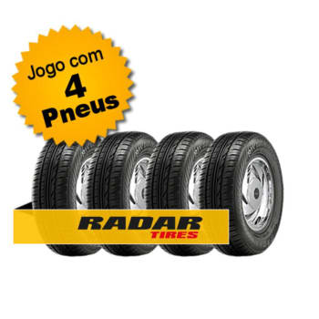 Kit Pneu Aro 15 Radar 195/60R15 Rivera PRO2 Tl 88H 4 Unidades