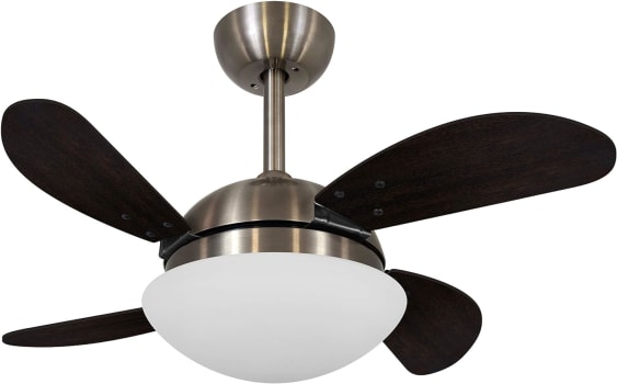 Ventilador De Teto Volare Bronze Vd28 Fly Mini Tabaco 220v Volare Volare 220v Bronze Pequeno