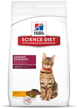 Ração Hill's Science Diet para Gatos Adultos - 1,5kg