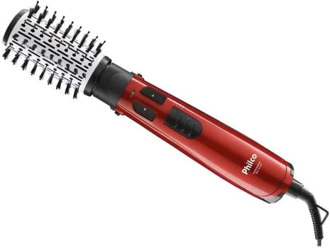 Escova Rotativa Spin Brush Pec04v 1000w Vermelho 110v Philco