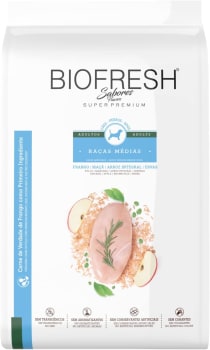 Ração Biofresh Super Premium Frango Adulto Médio 10,1kg