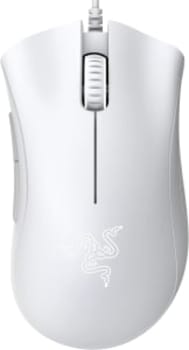 Mouse gamer Razer DeathAdder Essential, sensor óptico de 6400 DPI, Mercury White