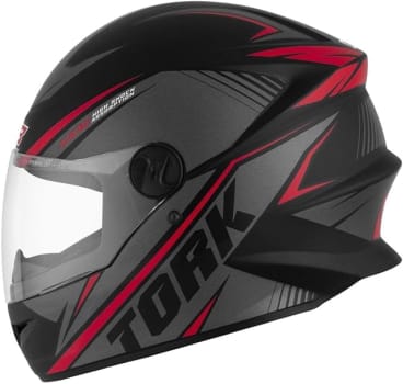 Capacete Tork R8 Ptf/vm