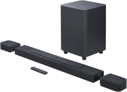 Soundbar JBL Bar 1000 7.1.4 Canais com Ponteiras Destacáveis Multibeam Dolby Atmos Dtsx 440w e Wifi