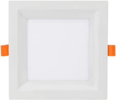 Painel Led Lux Recuado Quadrado Potência 12w Taschibra Branco