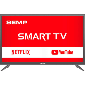 Smart TV LED 39" Semp TCL L39S3900FS Full HD com Conversor Digital 2 HDMI 1 USB Wi-Fi Closed Caption - Grafite