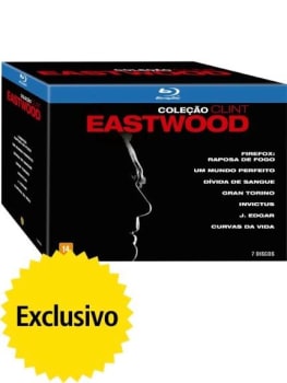 Blu-ray Coleção Clint Eastwood - 7 Discos