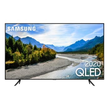  Samsung Smart TV QLED Q60T 4K 55" Borda Ultrafina Visual Livre de Cabos