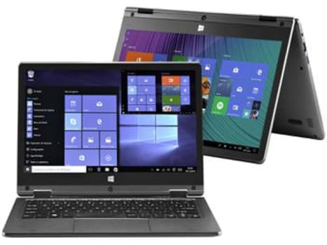 Notebook 2 em 1 Multilaser M11W Plus PC112 Intel - Celeron 2GB 64GB Touch Screen Full HD Windows 10 - Magazine Ofertaesperta