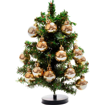Árvore de Mesa 30cm com Bolas para Decorar - Orb Christmas.