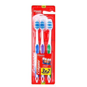 Escova Dental Colgate Classic Clean Leve 3 Pague 2