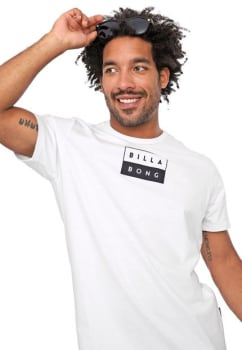 Camiseta Billabong Decal Branca