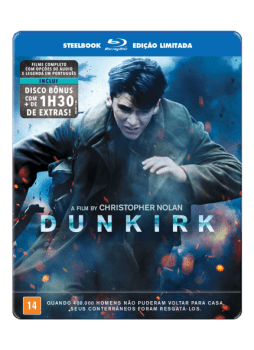 Dunkirk – Blu-Ray - Steelbook - 2 Discos (Cód: 9923090)