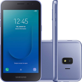 Smartphone Samsung Galaxy J2 Core 16GB Dual Chip Android 8.1 Tela 5" Quad-Core 1.4GHz 4G Câmera 8MP - Prata