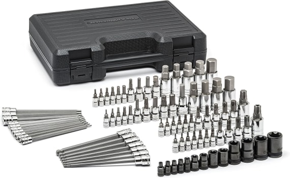 Conjunto de Soquetes Master Gerwrench SE/Metric Hex e Torx 84 Peçs - 80742