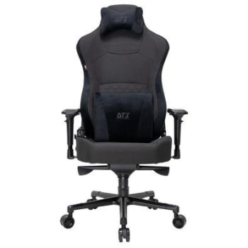 Cadeira Gamer DT3Sports Royce, com Almofada, Reclinável, Apoio de Braço 4D, Cool Black - 13291-6