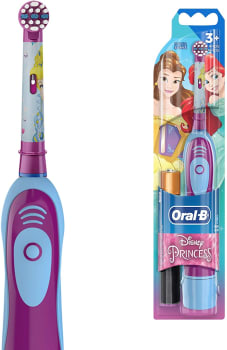 Escova Dental Oral-B Disney Princess + 2 Pilhas AA - Oral-B