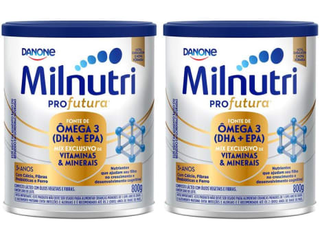 Kit 2 Unidades Composto Lácteo Danone Milnutri Profutura Original - 800g