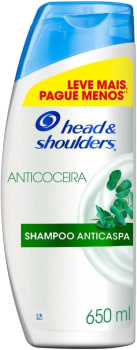 Head & Shoulders Shampoo H&S Anticoceira 650 Ml