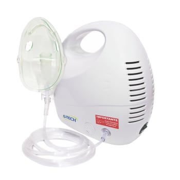 Inalador e Nebulizador G.Tech Nebcom IV Branco Bivolt