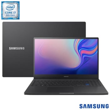 Notebook Samsung,Intel®Core™ i7,16GB,256 SSD,Tela PLS Full HD 15.6”, Placa NVIDIA® GeForce® GTX1650 4GB - NP760XBE-XW1BR 