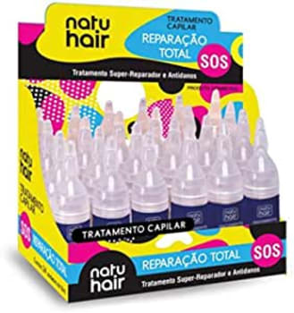 Tratamento Capilar Natuhair Reparação Total 10Ml, Branca, Pequeno