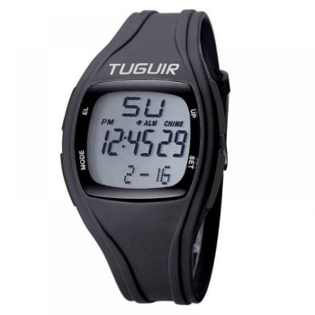 Relógio Tuguir Digital TG1602 Masculino - Preto