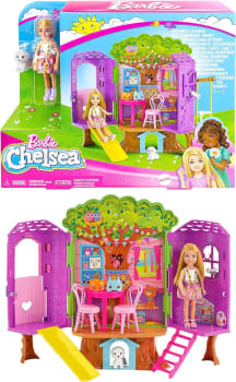 Barbie Conjunto de Brinquedo Chelsea Casa da Árvore