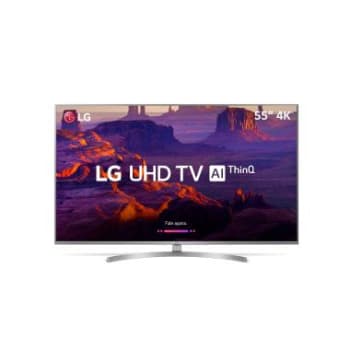 Smart TV LED 55" UHD 4K LG 55UK7500 WebOS 4.0, Controle Smart Magic e Wi-Fi
