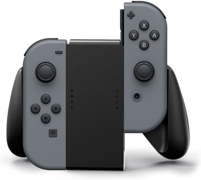 Suporte Confortável PowerA Joy Con para Controles de Nintendo Switch, Preto