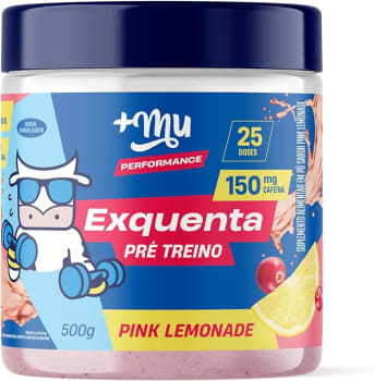 Muke - Pré-Treino Exquenta - 500g - Pink Lemonade