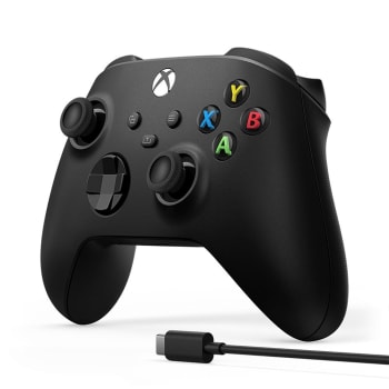 Controle Sem Fio Xbox + Cabo USB-C para Xbox e PC - 1V8-00013