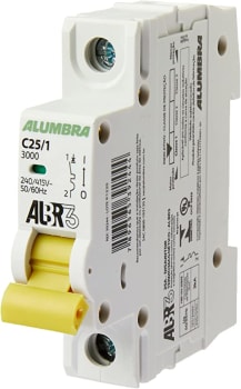 Disjuntor Unipolar, Alumbra, ALBR 3 39244, Branco