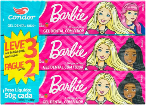 2 Unidades — Condor Gel Dental Kids+Bb 50G Lv3Pg2